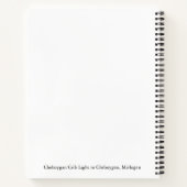 Cheboygan Crib Light Notebook Notizblock (Rückseite)
