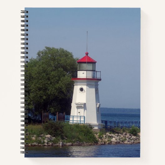 Cheboygan Crib Light Notebook Notizblock (Vorderseite)