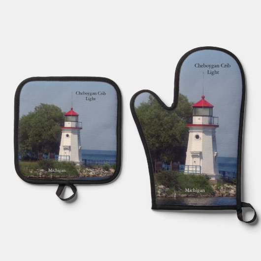 Cheboygan Crib Light Ofenhandschuh & Topflappen-Set (Vorderseite)