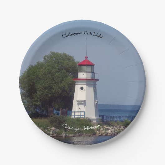 Cheboygan Crib Light Paper Platte Pappteller (Vorderseite)