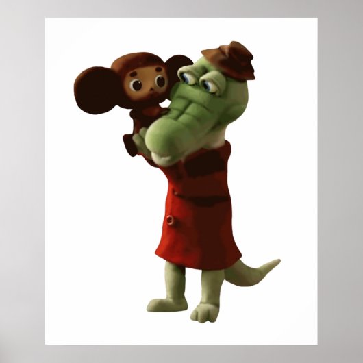 Cheburashka Gena Poster (Vorne)