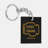 Check Engine Light Keychain Schlüsselanhänger (Vorderseite links)