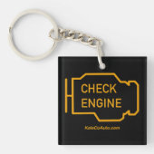 Check Engine Light Keychain Schlüsselanhänger (Vorderseite)