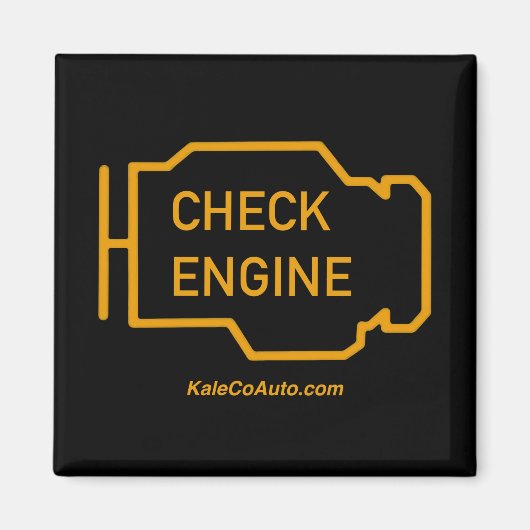 Check Engine Magnet (Vorne)