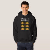Check Out My 6 Six Pack Fitness Taco Mexican Gym T Hoodie (Vorne ganz)