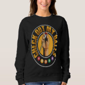 Check out my balls Pun for a Billiard player Sweatshirt (Vorderseite)