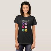 Check Out My Six Pack Donut  Baking Baker Sweets K T-Shirt (Vorne ganz)