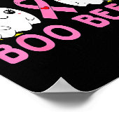 Check Your Ees Boo Bees Breast Cancer Halloween Gh Poster (Ecke)