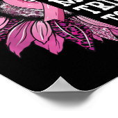 Check Your S Mine Tried To Kill Me Breast Cancer W Poster (Ecke)