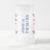 Checkboard Lounge Chicago Mattglas Bierglas (Mittel)