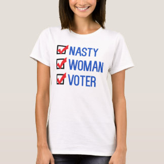 Checkbox für eklige Wählerinnen T-Shirt