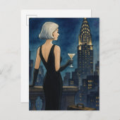 Checked Baggage, Unchecked Dreams Postkarte (Vorne/Hinten)