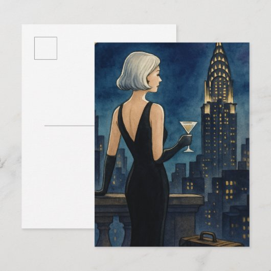 Checked Baggage, Unchecked Dreams Postkarte (Vorne/Hinten)