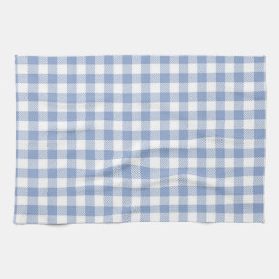 Checked Blue Gingham Classic Geschirrtuch