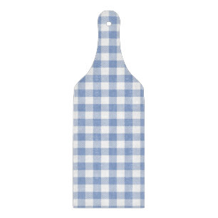 Checked Blue Gingham Classic Schneidebrett