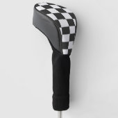Checked Flag - Golf Head Cover Golf Headcover (angewinkelt)