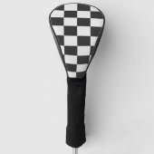 Checked Flag - Golf Head Cover Headcover (Vorderseite)
