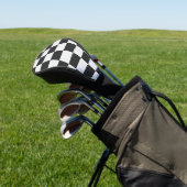 Checked Flag - Golf Head Cover Headcover (In SItu)