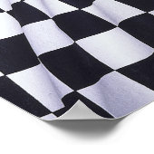 Checked Flags Poster (Ecke)