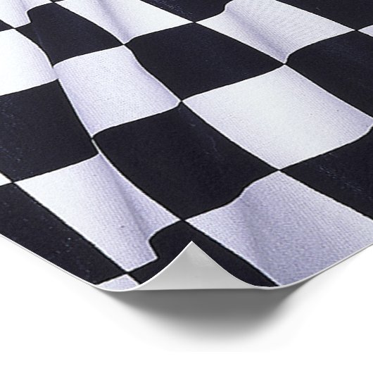 Checked Flags Poster (Ecke)