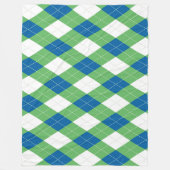 Checked Fleecedecke (Vorderseite)