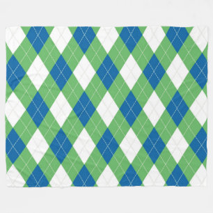 Checked Fleecedecke