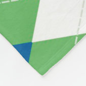 Checked Fleecedecke (Ecke)