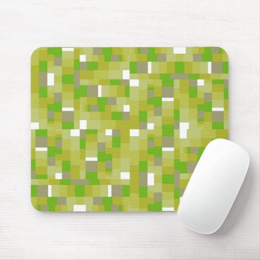 Checked Ginger Lemon Mousepad (Mit Mouse)