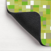Checked Ginger Lemon Mousepad (Ecke)