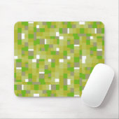 Checked Ginger Lemon Mousepad (Mit Mouse)