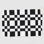 Checked Golfhandtuch (Horizontal)