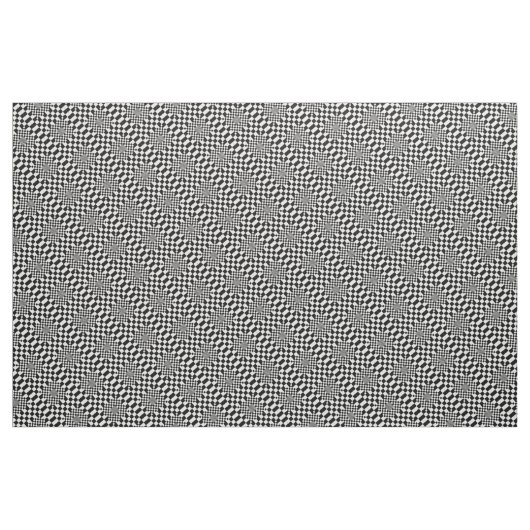 Checked Illusion Stoff (Yard (91,4 cm))