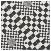 Checked Illusion Stoff (Nahaufnahme)