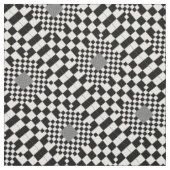 Checked Illusion Stoff (Muster)