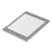 Checked Illusion von Kenneth Yoncich Notizblock (Rotiert)