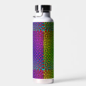 Checked Illusion von Kenneth Yoncich Trinkflasche (Rechts)