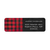 Checked Kariert Red and Black (Vorne)