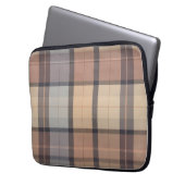Checked Laptopschutzhülle (Vorderseite Links)