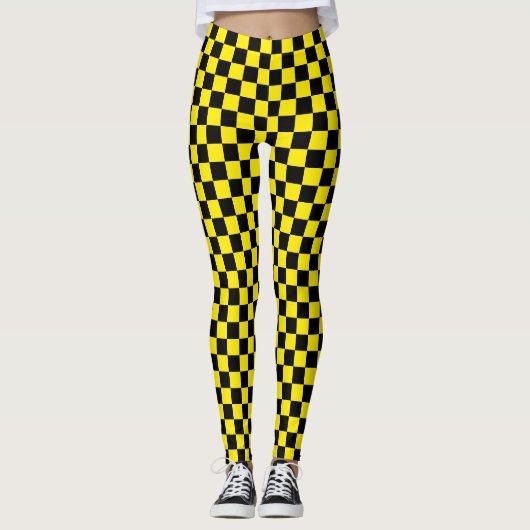Checked Leggings (Vorderseite)