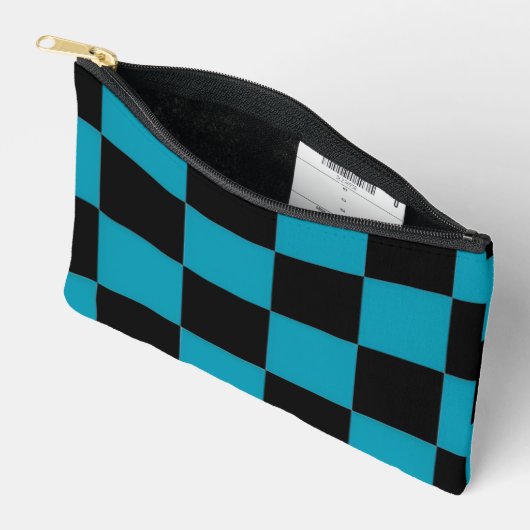 Checked Small Zubehörtasche (Offen)