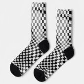 Checked Socken (Linkes Detail)