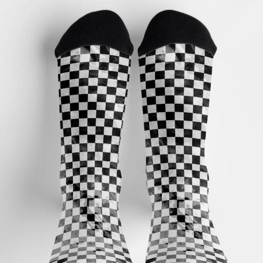 Checked Socken (Oben)
