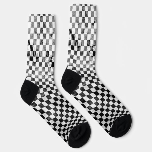 Checked Socken (Rechts)