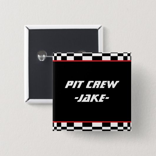 Checked Square Button (Vorne & Hinten)