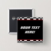 Checked Square Button (Vorne & Hinten)