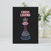 Checkend Checkmate Cool Sprichwort Tank Top RSVP Karte (Stehend Vorderseite)