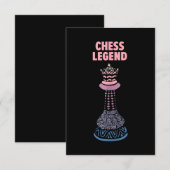 Checkend Checkmate Cool Sprichwort Tank Top RSVP Karte (Vorne/Hinten)
