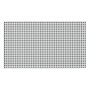 Checker Halftone Namenschild
