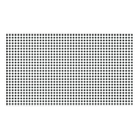Checker Halftone Namenschild (Vorderseite)