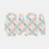 Checker Karierter Ostern Geschenkschachtel (Ungefaltet)